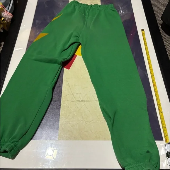 Aviator Nation Green Sweatshirt with Yellow bolt - Picture 3 of 6